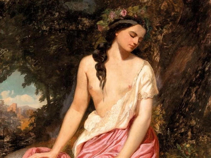 1828-Károly Telepy - Alla primavera, 1859